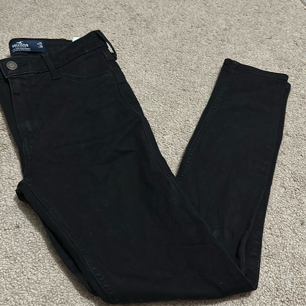 Hollister Black High Rise Jean Leggings